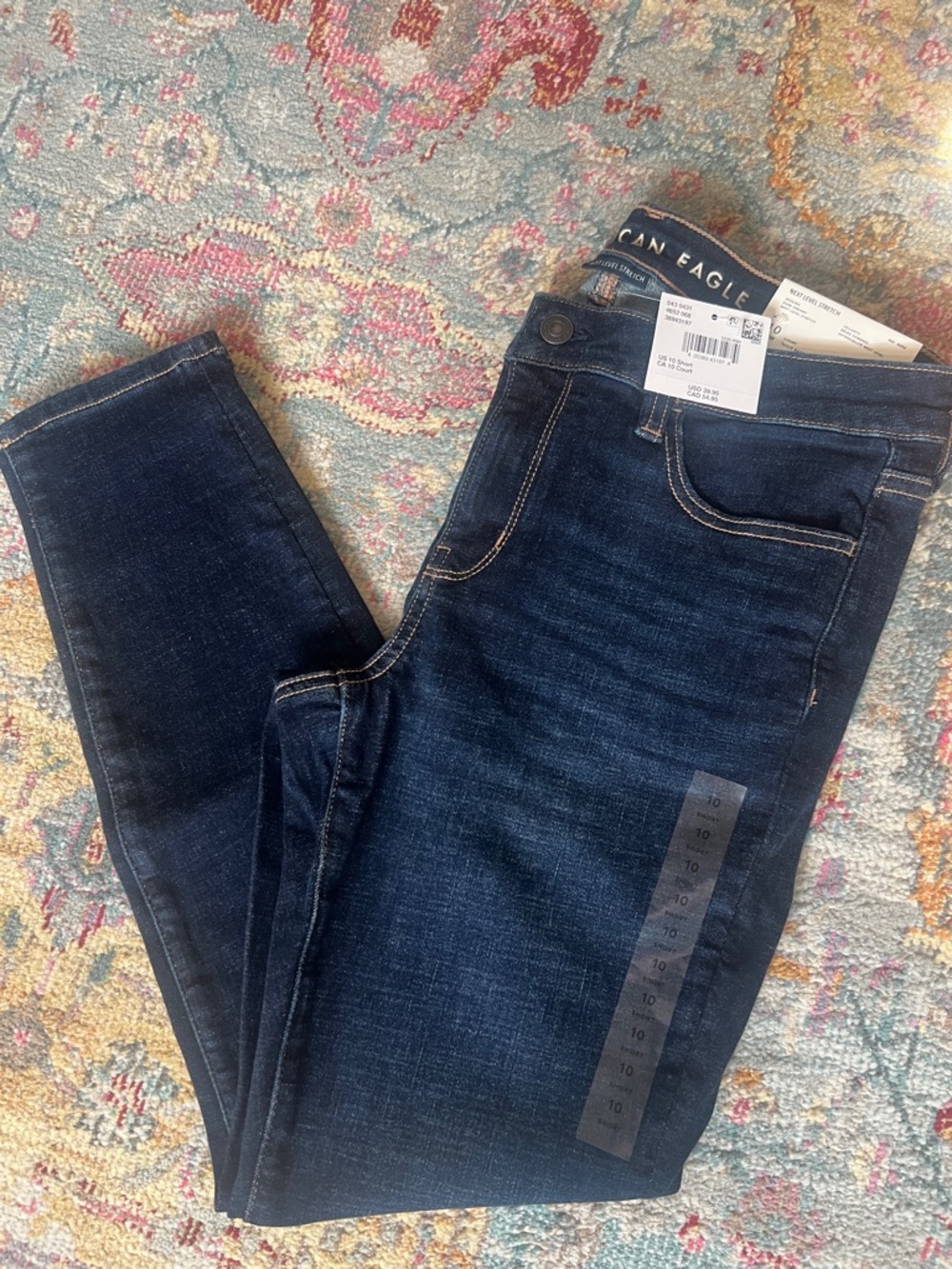 American Eagle Outfitters Dark Blue Jeggings